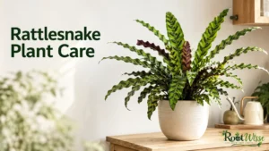 Read more about the article Rattlesnake Plant Care: How to Keep It Healthy Indoors