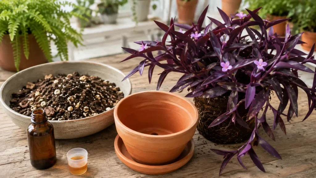 purple heart plant care
