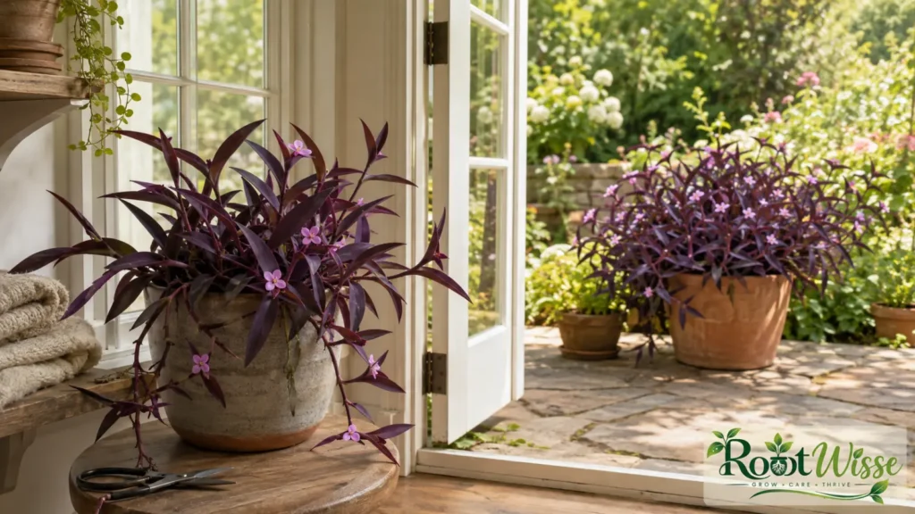purple heart plant care