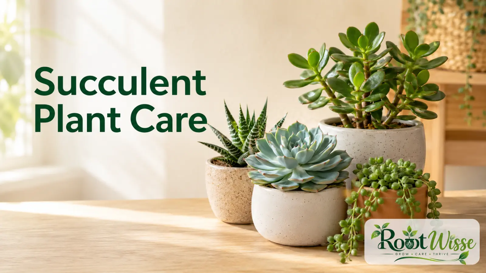 Read more about the article Succulent Plant Care: A Practical Guide to Healthy Indoor Plants