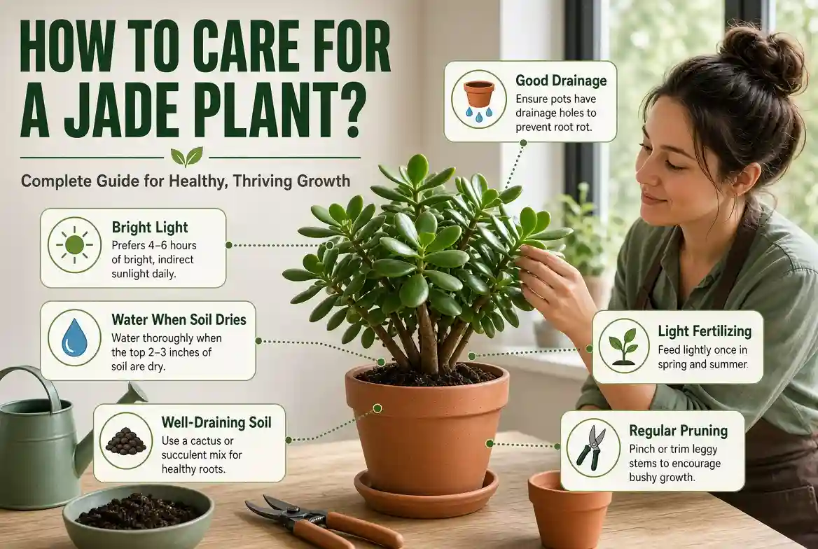 Read more about the article How to Care for a Jade Plant: Complete Guide for Healthy