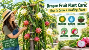 Read more about the article Dragon Fruit Plant Care: How to Grow a Healthy Plant