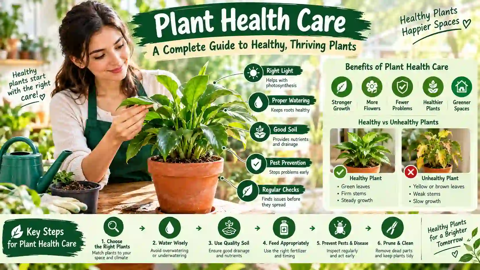 You are currently viewing Plant Health Care: A Complete Guide to Healthy, Thriving Plants