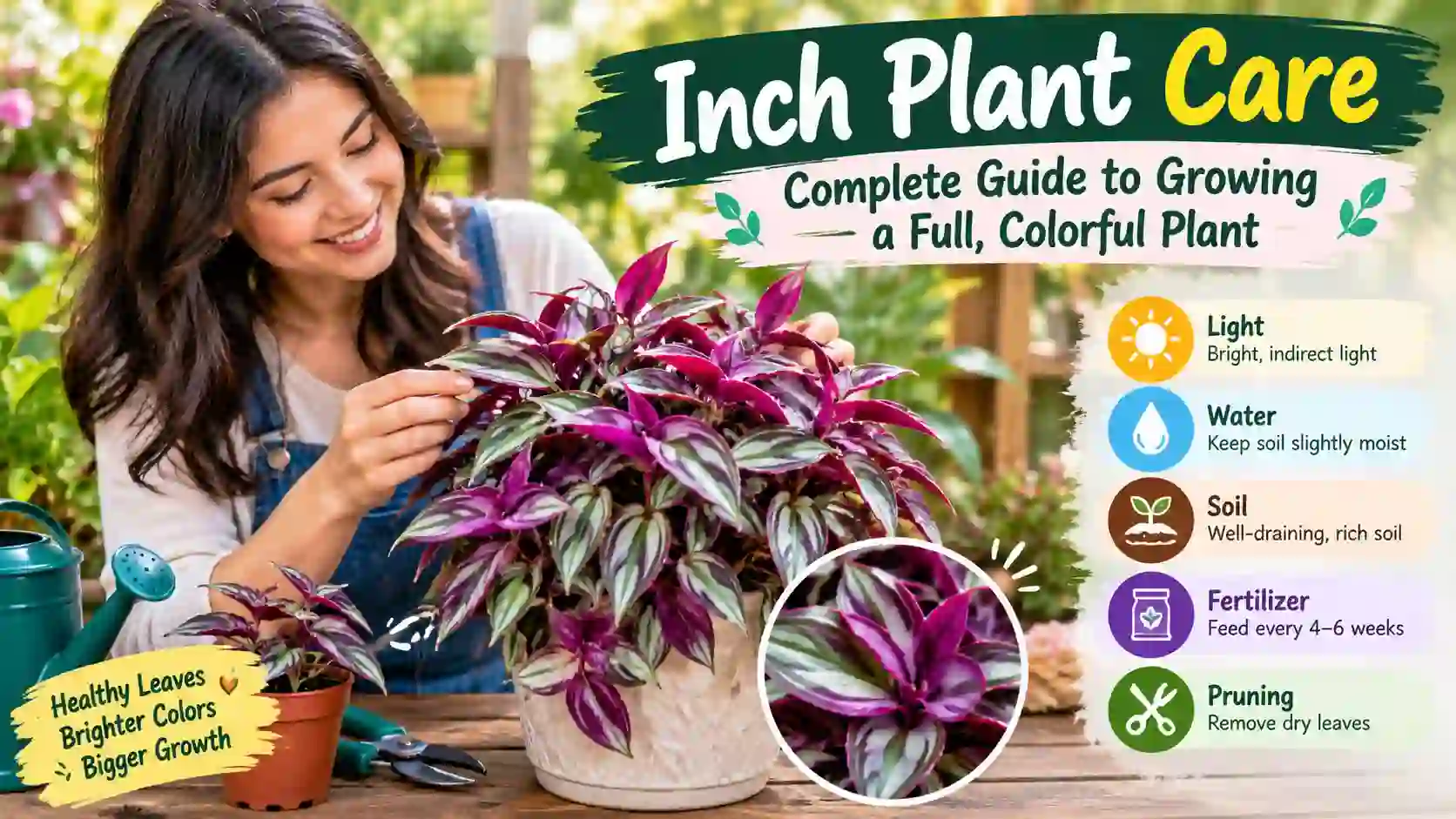 You are currently viewing Inch Plant Care: Complete Guide to Growing a Full, Colorful Plant