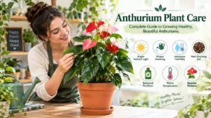Read more about the article Anthurium Plant Care: Complete Guide to Growing Healthy