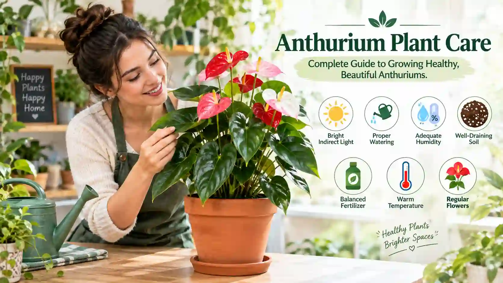 Read more about the article Anthurium Plant Care: Complete Guide to Growing Healthy