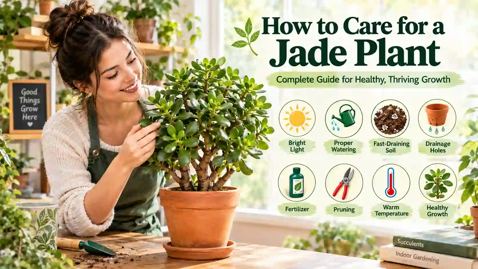 You are currently viewing How to Care for a Jade Plant: Complete Guide for Healthy