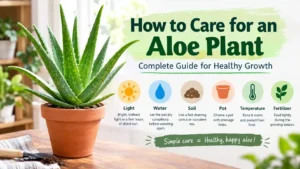 Read more about the article How to Care for an Aloe Plant: Complete Guide for Healthy Growth