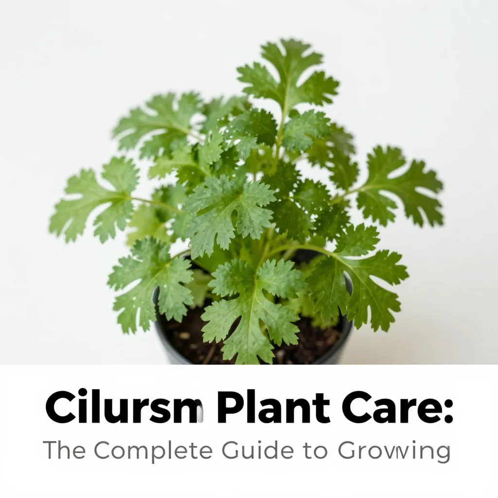 Read more about the article Cilantro Plant Care: The Complete Guide to Growing It Successfully
