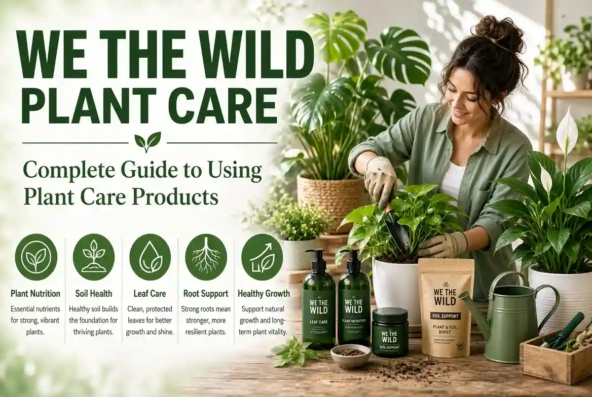 Read more about the article We The Wild Plant Care: Complete Guide to Using Plant Care Products