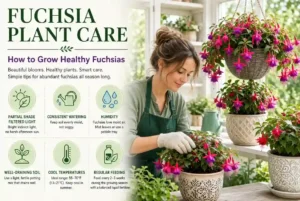 Read more about the article 🌺 Fuchsia Plant Care: How to Grow Healthy Fuchsias