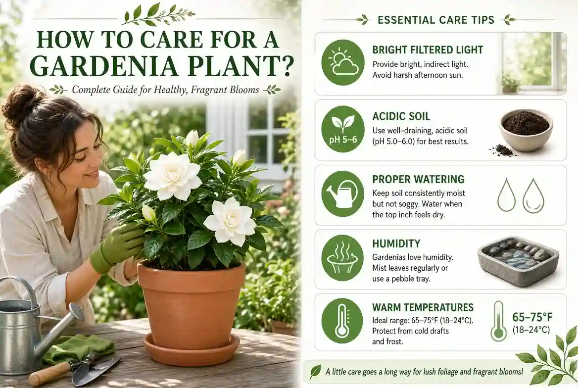 Read more about the article Gardenia Plant Care: Complete Guide to Healthy Growth