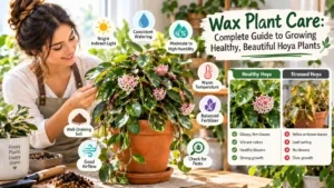 Read more about the article Wax Plant Care: Complete Guide to Growing Healthy, Beautiful Hoya Plants