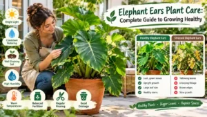 Read more about the article Elephant Ears Plant Care: Complete Guide to Growing Healthy