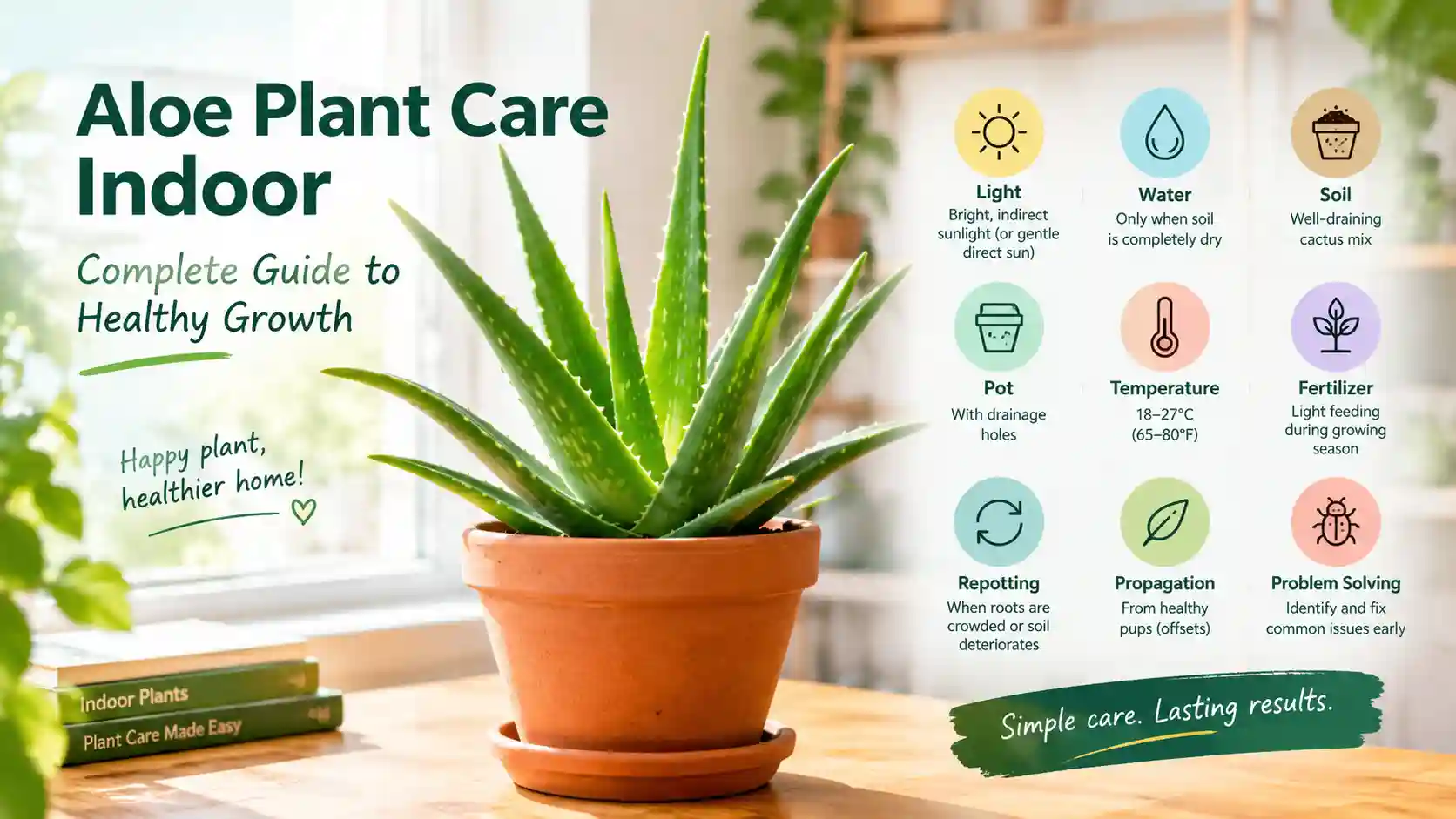 You are currently viewing Aloe Plant Care Indoor: Complete Guide to Healthy Growth