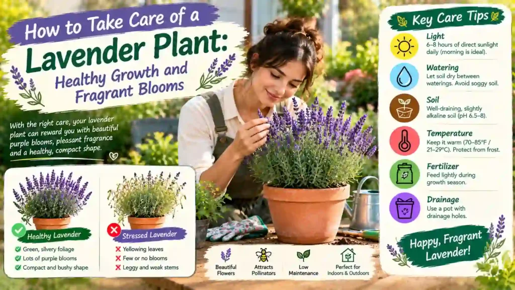 How to Take Care of a Lavender Plant: Healthy Growth
