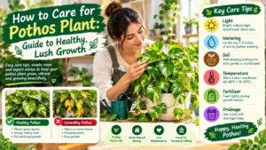 Read more about the article How to Care for Pothos Plant: Guide to Healthy, Lush Growth